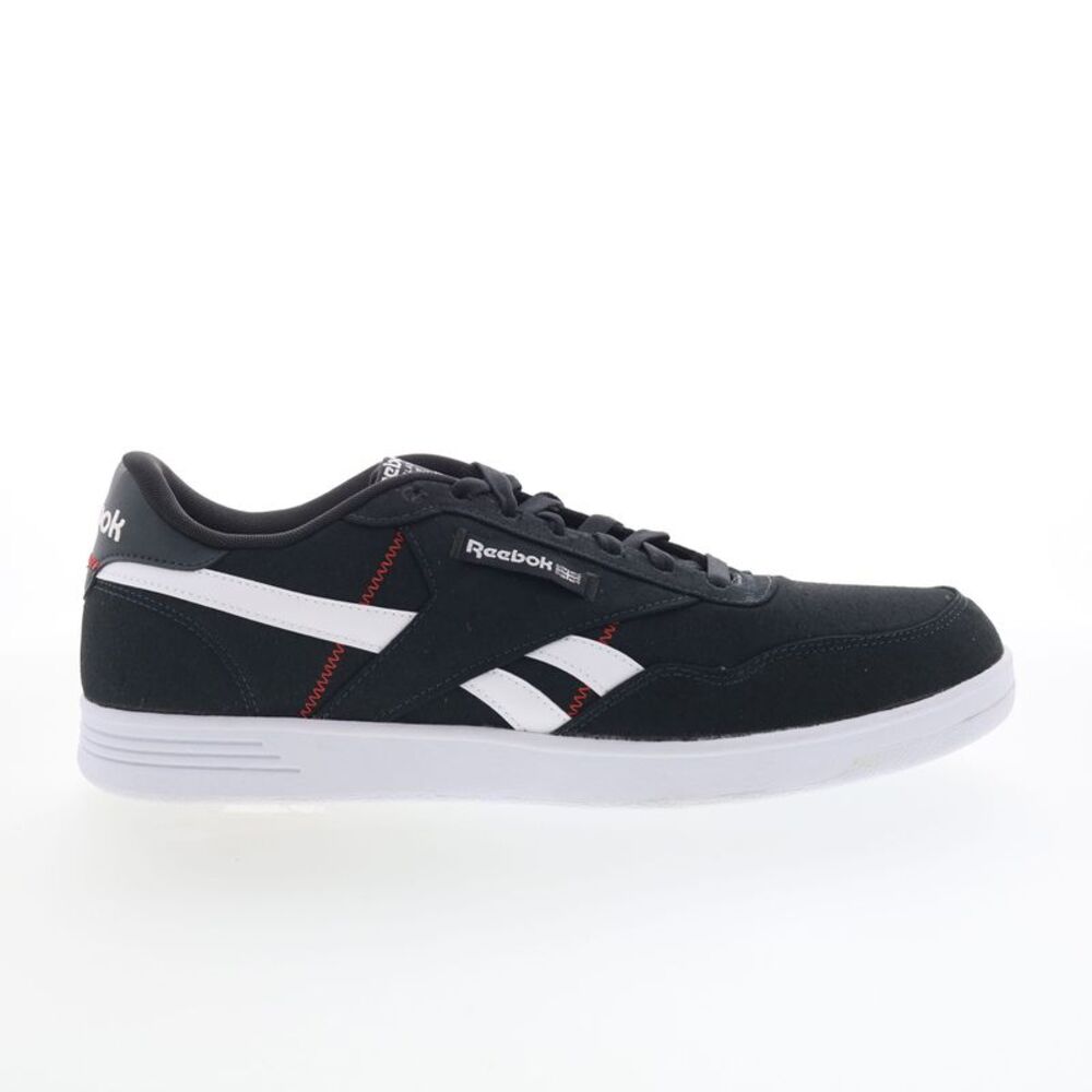 Reebok Mens Club Memt Textile Black Shoes (NWT)